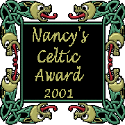 Nancy's Celtic Award 2001